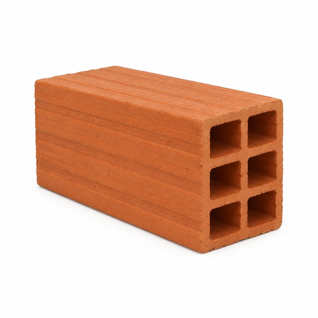 M01 — Tijolo cerâmico de 6 furos