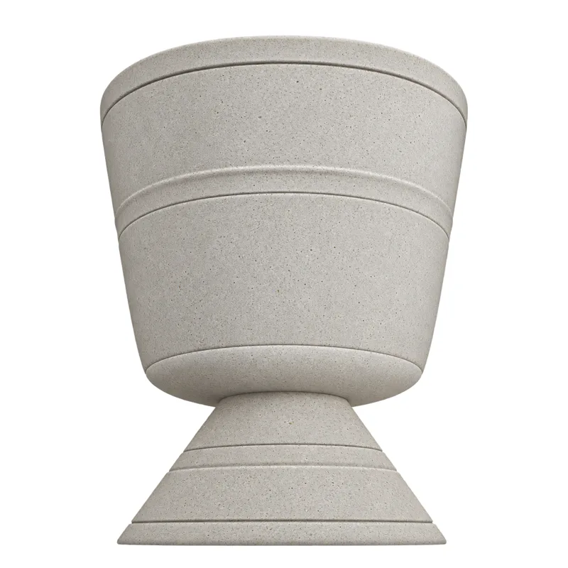 VASO 02 — Taça Sabiá - P, vaso pré-moldado de concreto