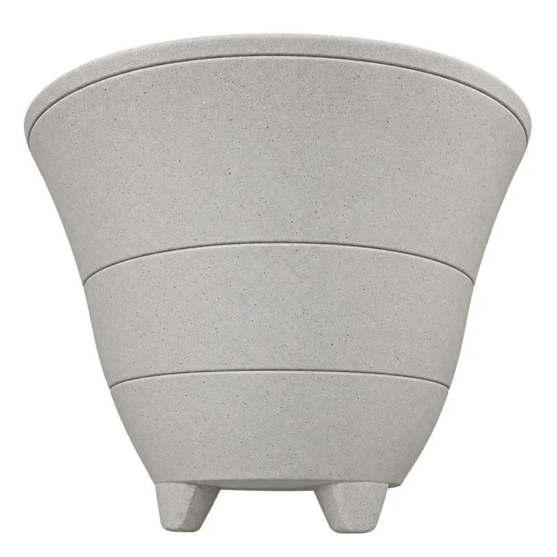 VASO 09 — Pé João de Barro - M, vaso pré-moldado de concreto