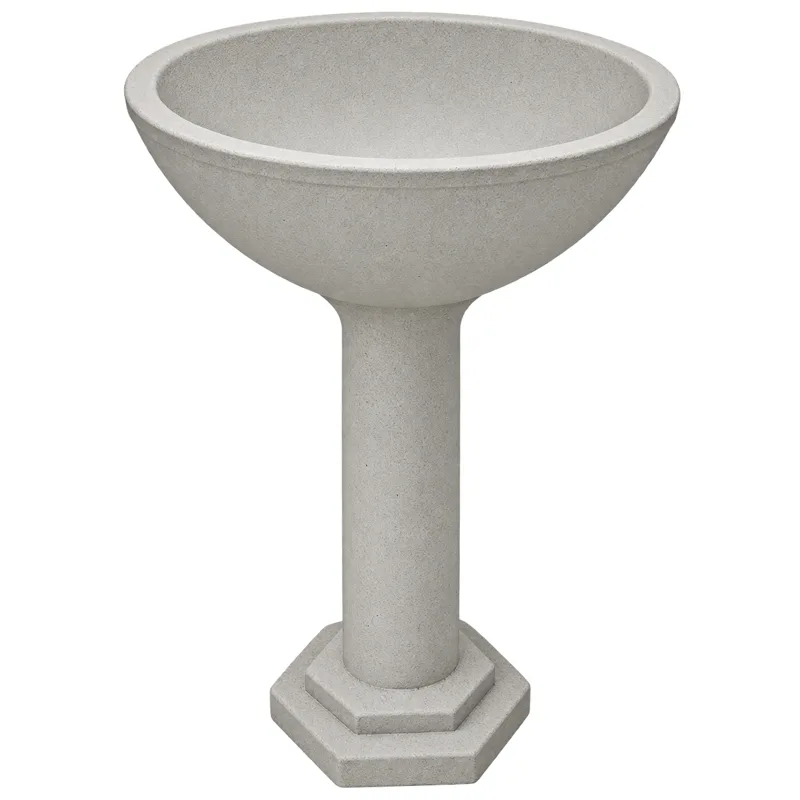VASO 18 — Cálice Clássico, vaso pré-moldado de concreto